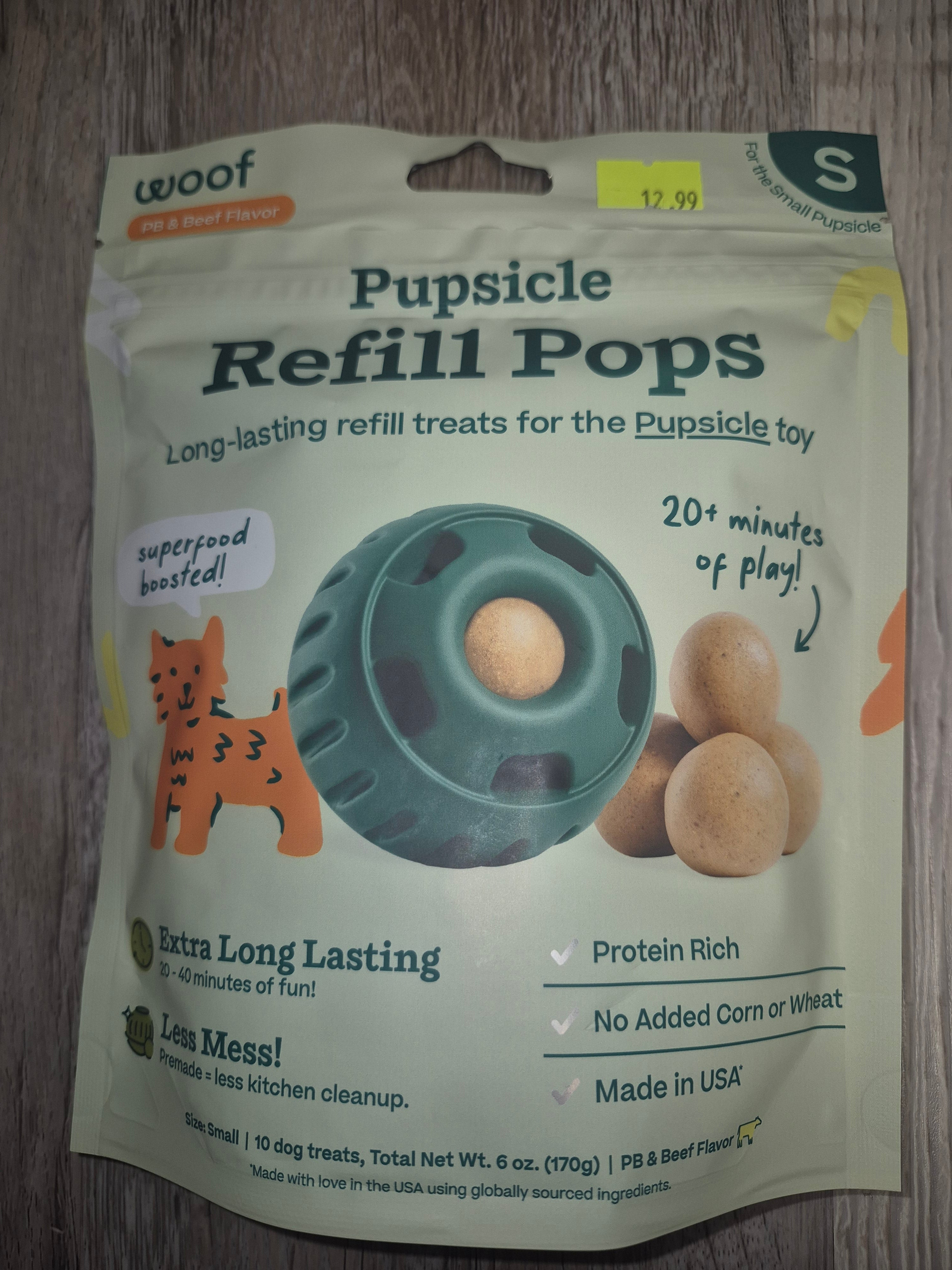 Woof pupsicle Small Refill
