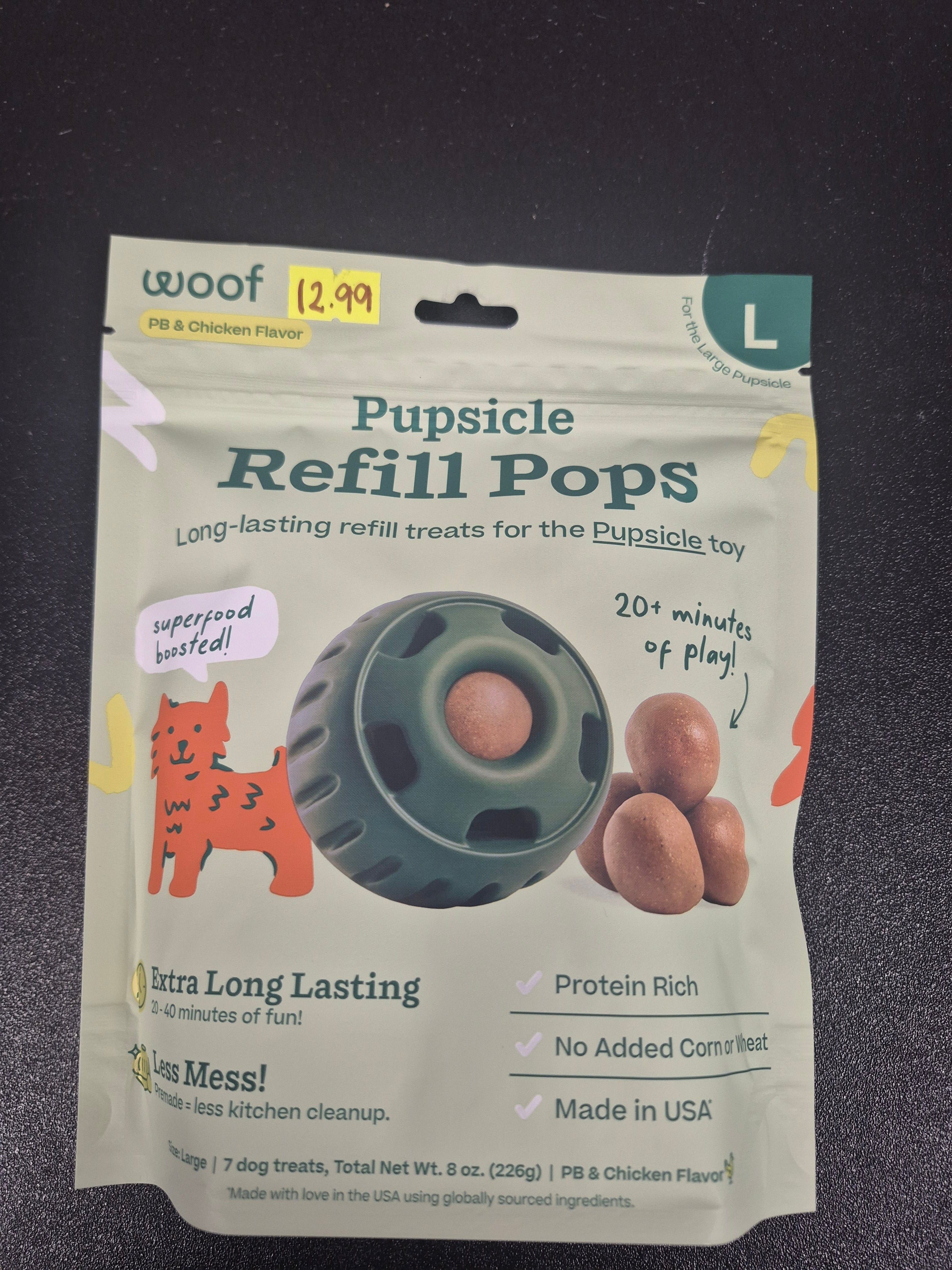 Woof pupsicle Refill large.
